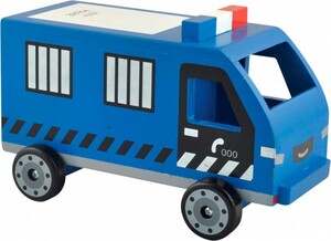 Рятувальна техніка: Машинка поліція Мир деревянных игрушек