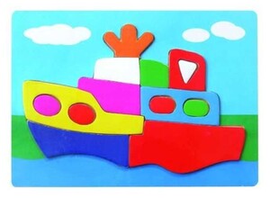 Кубики, пірамідки і сортери: Корабель Мир деревянных игрушек
