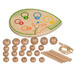 Пирамидка Гусеница Мир деревянных игрушек дополнительное фото 1.