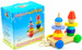 Пірамідка на колесах Хлопчик і дівчинка Мир деревянных игрушек дополнительное фото 3.
