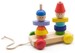 Пирамидка-каталка Мальчик и девочка Мир деревянных игрушек дополнительное фото 5.