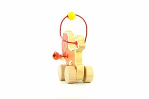 Розвивальні іграшки: Лабіринт-каталка Лев