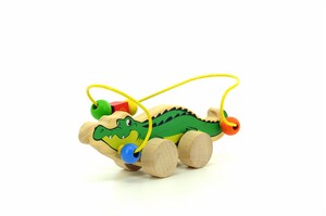 Развивающие игрушки: Лабиринт-каталка Крокодил