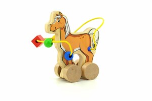 Развивающие игрушки: Лабиринт-каталка Лошадь