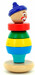 Пірамідка Клоун 2 Мир деревянных игрушек дополнительное фото 3.