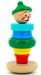 Пирамидка Клоун 3 Мир деревянных игрушек дополнительное фото 1.
