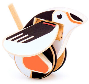 Розвивальні іграшки: Каталка Пінгвін Мир деревянных игрушек