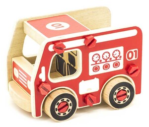 Конструктори: Конструктор Пожежна машина Мир деревянных игрушек