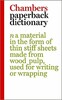 Chambers Paperback Dictionary
