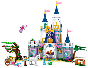 Игры и игрушки: Конструктор детский Замок для Золушки, серия Принцессы, Jvtoy