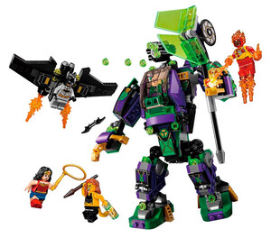 Роботы: Битва с роботом Лекс Лютор, конструктор, Лучшие супергерои, Jvtoy