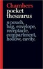 Chambers Pocket Thesaurus [Hardcover]
