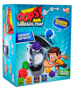 Игры и игрушки: Oops! Ловушка для мусора!, настольная игра, Yes Kids