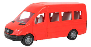 Автобуси: Автомобіль Mercedes-Benz Sprinter (пасажирський червоний), 1:24, Тигрес