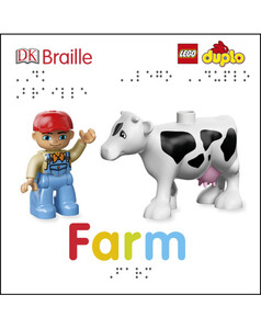 Книги про LEGO: DK Braille LEGO DUPLO Farm