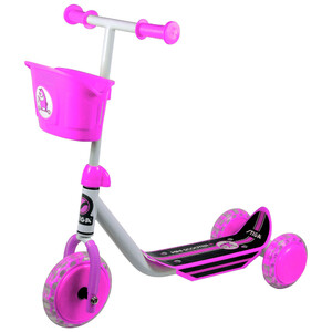 Детский транспорт: Самокат Mini Kid 3W Kick Scooter (розовый), Stiga
