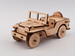 Jeep Willys MB, деревянный конструктор, Зирка дополнительное фото 2.