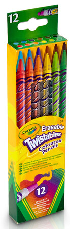 Товари для малювання: 12 кольорових олівців вертушка Crayola (68-7508)