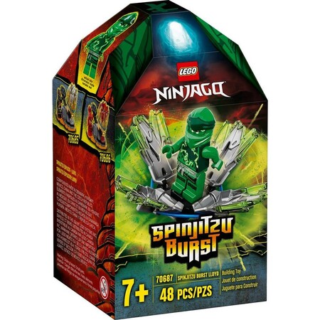 Наборы LEGO: Конструктор LEGO Ninjago Шквал Кружитцу — Ллойд 70687