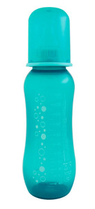 Поильники, бутылочки, чашки: Бутылочка пластиковая, зеленая, 250 мл., Baby-Nova