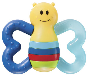 Розвивальні іграшки: Охолоджуюче зубне кільце Бджілка, Baby-Nova