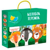 Мой первый театр Колобок, Теремок, игра настольная (рус.), Vladi Toys