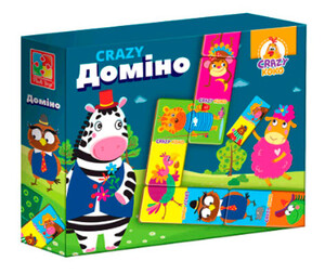 Crazy Домино, настольная игра (укр), Vladi Toys