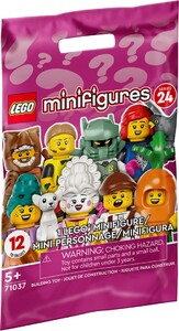 Конструкторы: Ігрова міні-фігурка-сюрприз LEGO Minifigures— серія 24, 71037