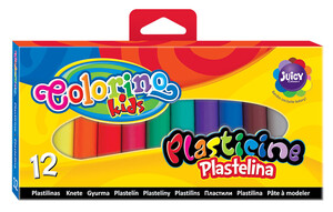 Пластилин, 12 цветов, Colorino