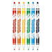 Фломастеры двухсторонние Fibre Pens 6 шт и 6 цветов, Colorino дополнительное фото 1.