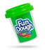 Набор массы для лепки Fun Dough, 4 цвета, Colorino дополнительное фото 2.
