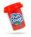 Набор массы для лепки Fun Dough, 4 цвета, Colorino дополнительное фото 3.