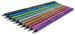 Карандаши цветные металлик, 10 цветов, Colorino дополнительное фото 1.