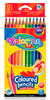 Карандаши цветные треугольные, 12 цветов, Colorino