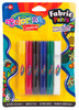 Краски для рисования по ткани Fabric Paints, 6 цветов, Colorino