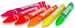 Карандаши восковые трехгранные NEON JUMBO, 6 цветов, Colorino дополнительное фото 1.