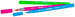 Двухсторонние фломастеры трехгранные Brush and Fine tip, 2 в 1, 12 цветов, Colorino дополнительное фото 1.