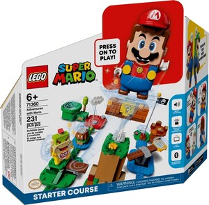 Ігри та іграшки: Конструктор LEGO Super Mario Пригоди з Маріо 71360