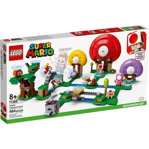 Ігри та іграшки: Конструктор LEGO Super Mario Погоня за скарбами Тоада. Додатковий набір 71368