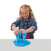Кинетический песок для детского творчества Neon, голубой, Kinetic Sand дополнительное фото 4.