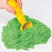 Кинетический песок для детского творчества — «Зеленый замок с формочками», 454 г, Kinetic Sand дополнительное фото 3.