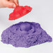 Кинетический песок для детского творчества — «Фиолетовый замок с формочками», 454 г, Kinetic Sand дополнительное фото 4.