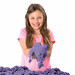 Кинетический песок для детского творчества — «Фиолетовый замок с формочками», 454 г, Kinetic Sand дополнительное фото 5.
