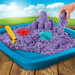 Кінетичний пісок для дитячої творчості — «Фіолетовий замок із формами», 454 г, Kinetic Sand дополнительное фото 6.