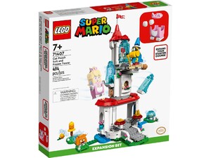 Ігри та іграшки: Конструктор LEGO Super Mario Додатковий набір «Костюм Піч-кішки та Крижана вежа» 71407