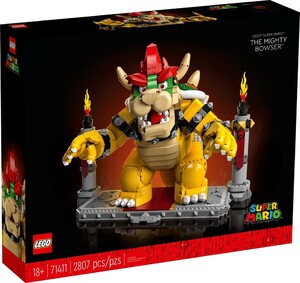 Ігри та іграшки: Конструктор LEGO Super Mario Могутній Боузер 71411