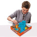 Кинетический песок для детского творчества — «Строительство» (голубой), 283 г, Kinetic Sand дополнительное фото 3.