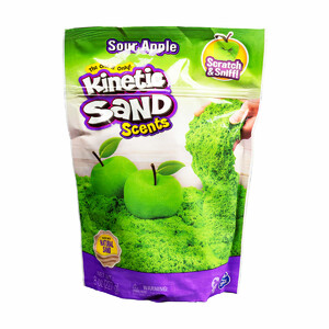 Лепка и пластилин: Песок для детского творчества с ароматом «Карамельное яблоко», Kinetic Sand
