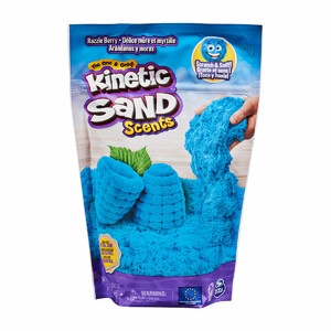 Пісок для дитячої творчості з ароматом «Блакитна малина», Kinetic Sand