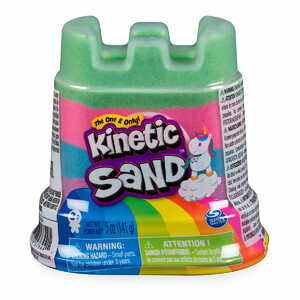Ліплення та пластилін: Кінетичний пісок для дитячої творчості «Міні-фортеця» (різнокольоровий, 141 г), Kinetic Sand